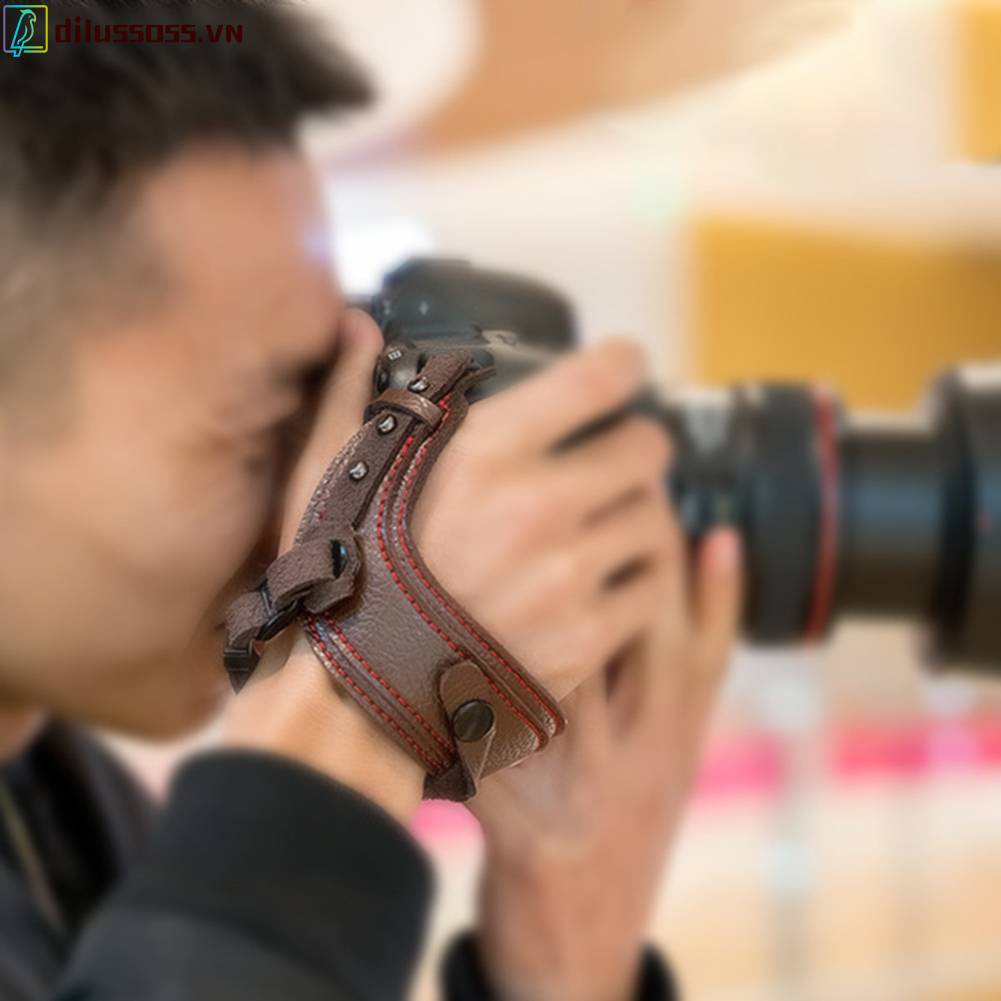 Dây Đeo Tay Chống Rơi Cho Máy Ảnh DSLR Nikon D800