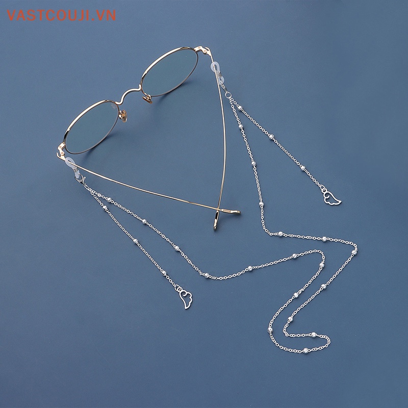 Dây Đeo Mắt Kính Màu Vàng / Bạc Phong Cách VASTJI Cổ Điển Độc Đáo Thời Trang Cho Nữ