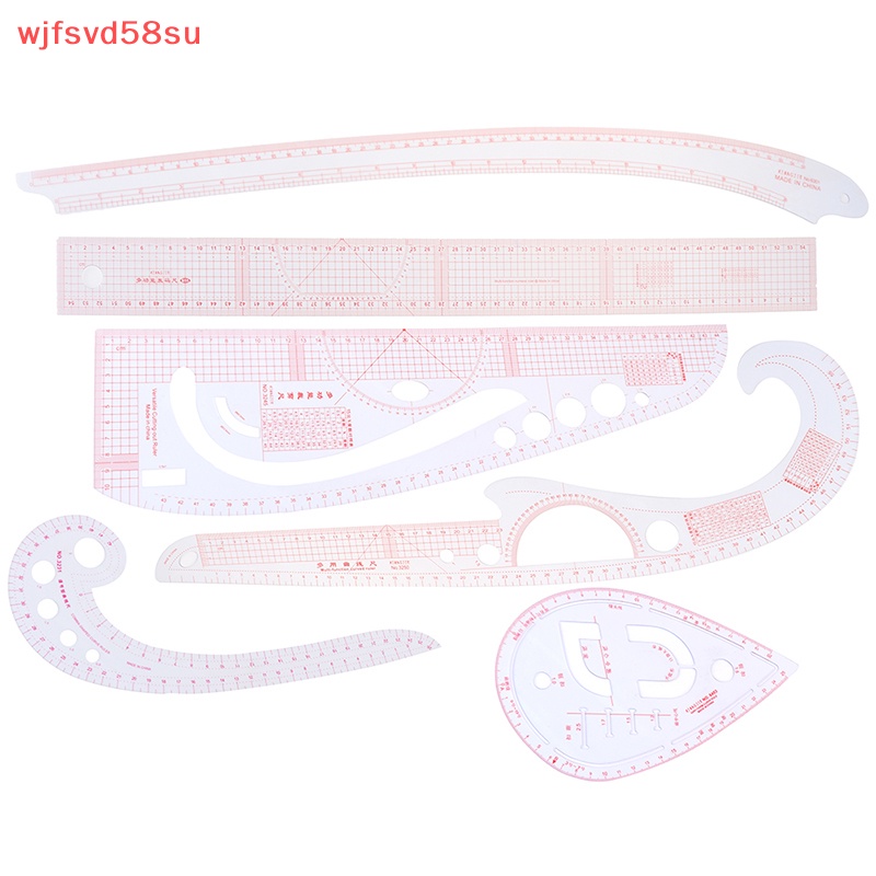 7 thước đo đường cong đa năng vẽ thiết kế may quần áo thiết kế rất nhiều mới
