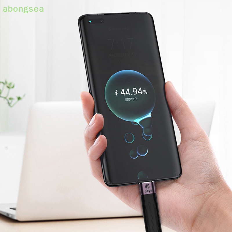 Dây Cáp Sạc Nhanh USB 4.0 Gen3 40Gbps QC4 + PPS Type C