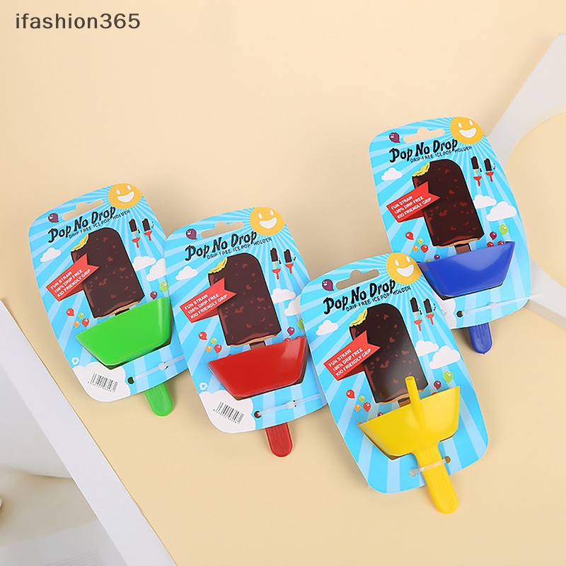 [ifashion365] Giá Đựng Kem Chống Nhỏ Giọt Không Cần Đóng Băng Kèm Ống Hút Cho Trẻ Em