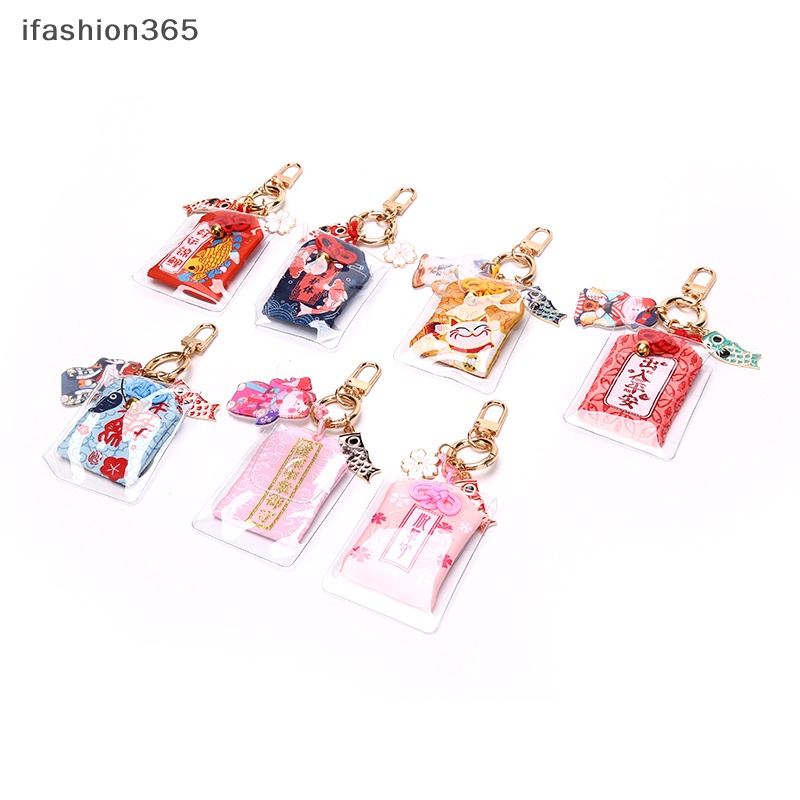 1 Móc Khóa May Mắn Omamori Maneki Neko Dispel Misfortune ifashion365