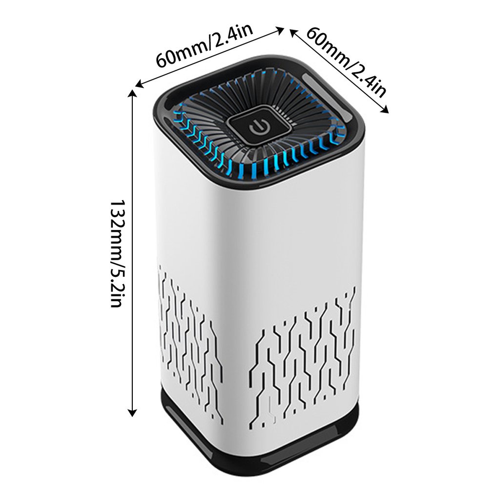 =Christmas=Air Purifier HEPA Air Filter Cleaner Odor Eliminator Remove Allergies Smoke