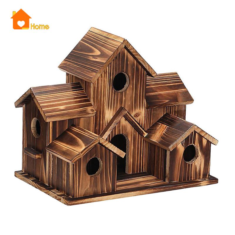 Ngôi Nhà Chim Chóc Xanh Dương  Cho Sân Vườn Ngoài Trời