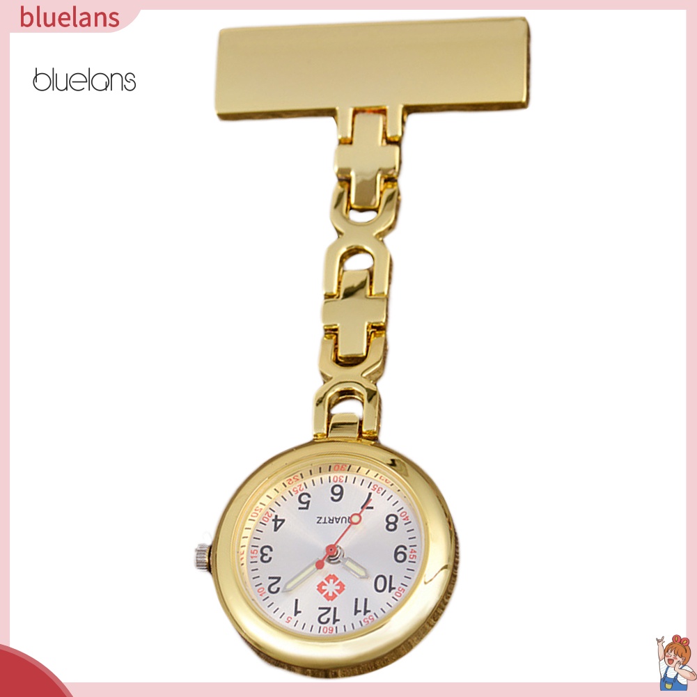 Đồng Hồ Dạng Kẹp Mặt Tròn Thời Trang Cho Y Tá