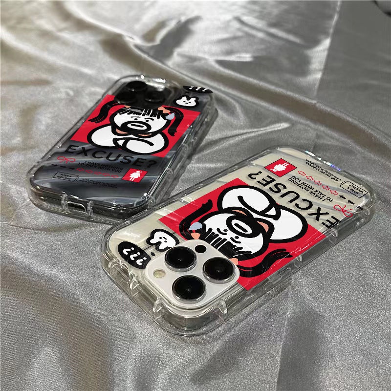 Ốp Điện Thoại Mềm Trong Suốt 1312 Cho iPhone14promax 8plus xr 711 714