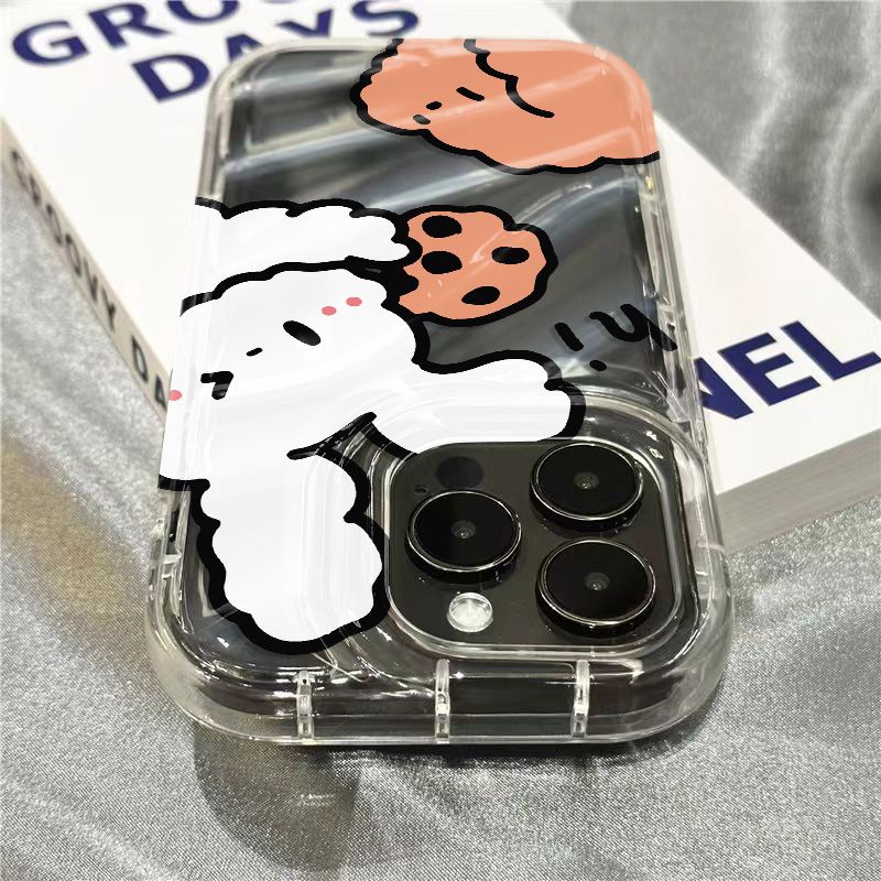 Ốp Điện Thoại In Hình Chú Cún Dễ Thương Cho Iphone14Promax 14Promax713128Ốp Điện Thoại Mềm Trong Suốt Họa Tiết Thỏ Dễ Thương Cho Iphone xr / 11