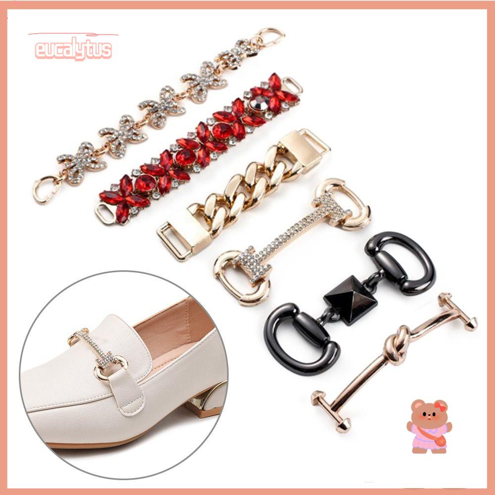 EUTUS Khóa Kim Loại Gắn Dây Giày Thời Trang