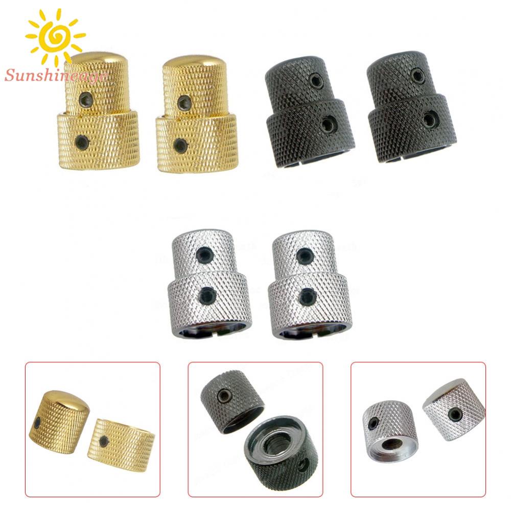 Set 2 Nút Điều Chỉnh Âm Lượng Hai Lớp Cho Đàn Guitar Điện