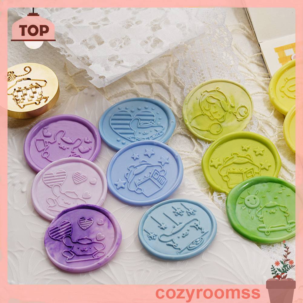 Đầu Tem Đóng Dấu Họa Tiết Hoạt Hình DIY Tùy Chỉnh Cho Thiệp Mời Đám Cưới