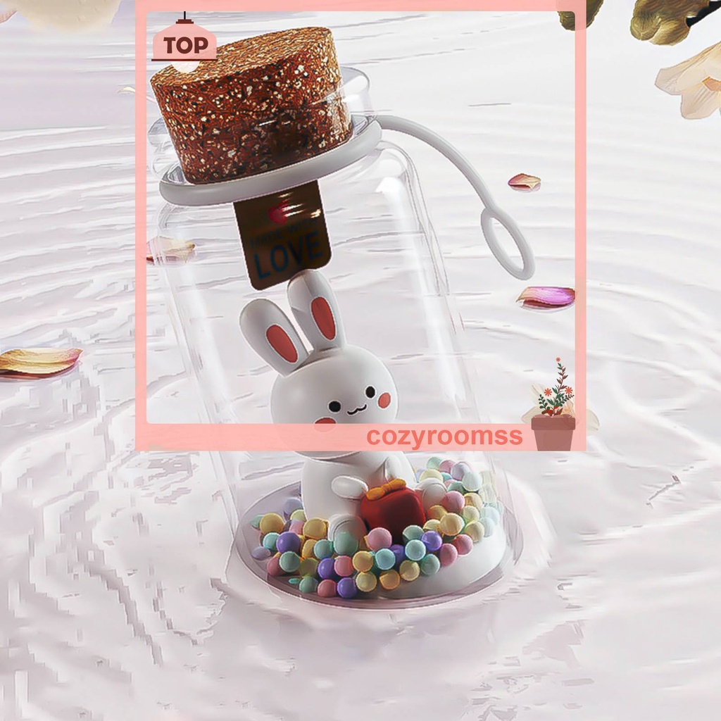 Đèn LED USB 500mAh Hình Thỏ 3 Bánh Răng Có Thể Điều Chỉnh Độ Sáng Dùng Trang Trí