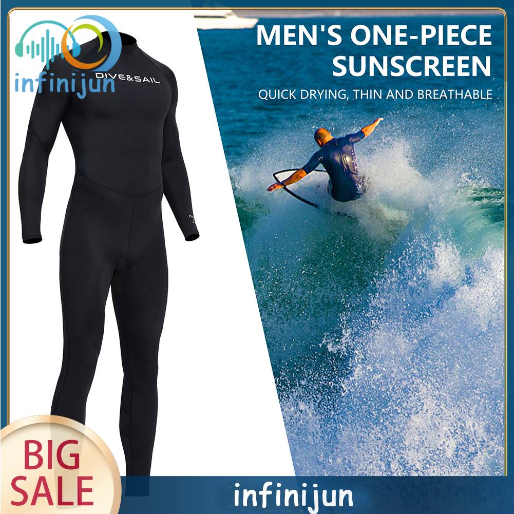 Bộ Đồ Lặn Thể Thao Tay Dài Chống Nắng Cá Tính Cho Nam