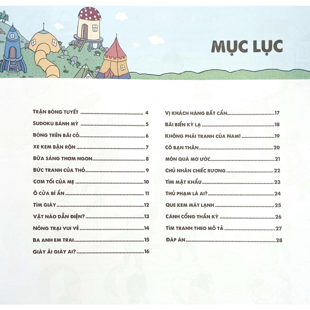 Sách Tư Duy Logic - Trò Chơi Tư Duy Cho Trẻ