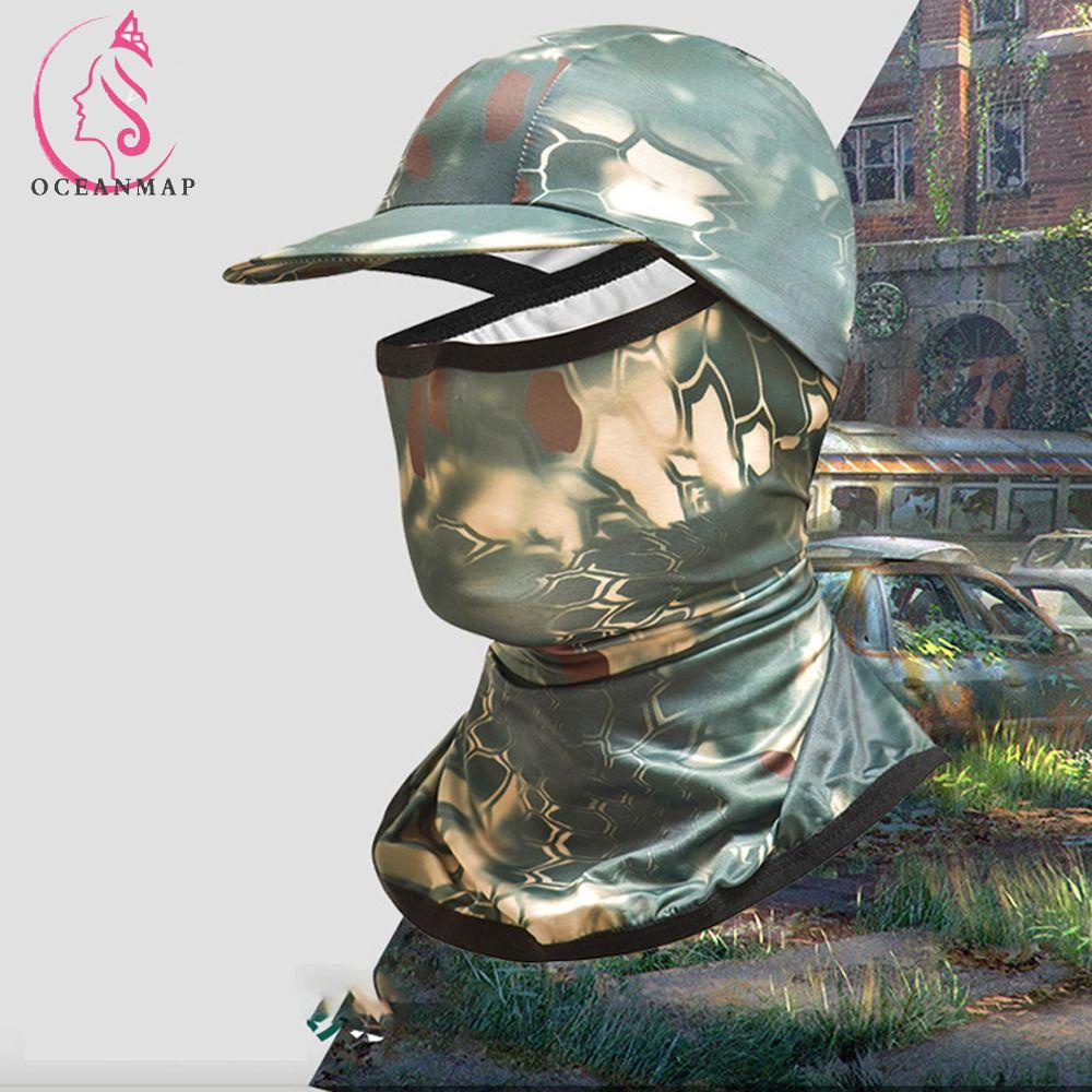 Mũ Trùm Đầu Bằng Lụa Lạnh Nhanh Khô Chống Nắng Chống Bụi Chống Tia UV Bảo Vệ Khi Chạy Xe Mô Tô