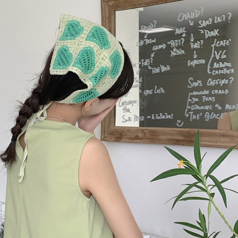 Flgo Băng Đô Bandana Hình Trái Tim Tinh Tế Làm Đạo Cụ Chụp Ảnh Cho Nữ