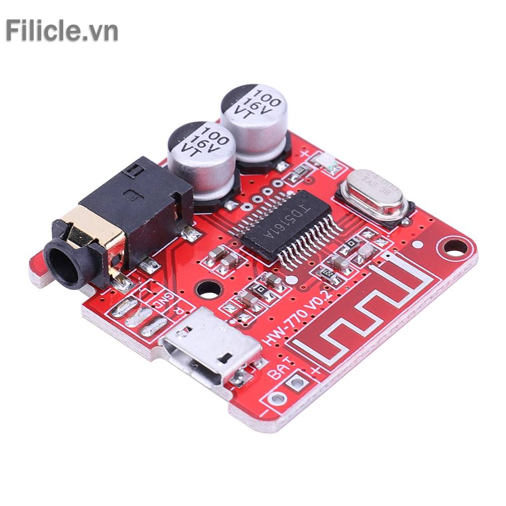 Bảng Mạch Giải Mã Âm Thanh Bluetooth 5.0 WAV + APE + FLAC + MP3 3.7-5V