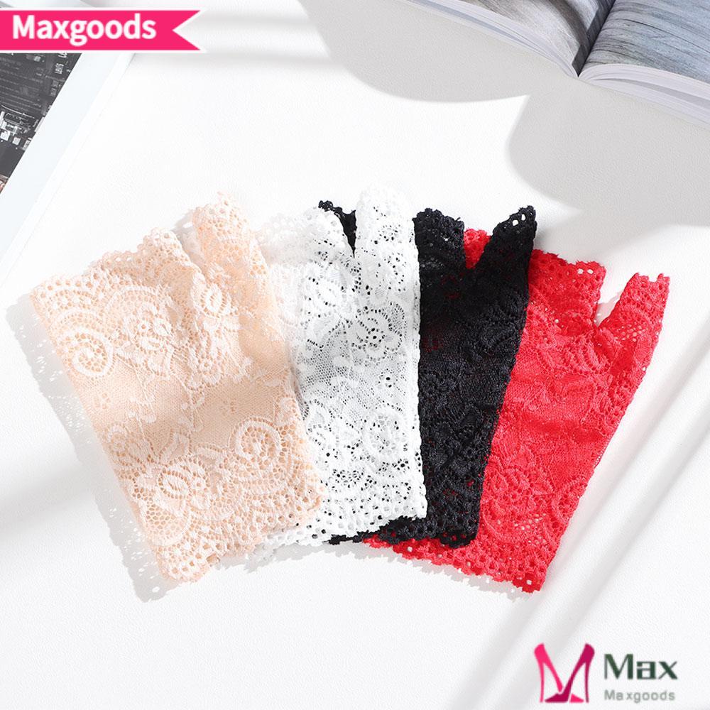 MAXG Găng Tay Lái Xe Chống Nắng Phối Ren Thời Trang Xuân Hè