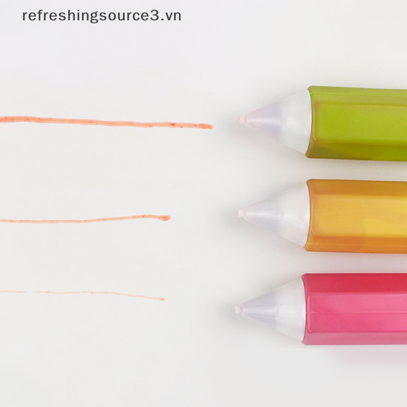 Set 3 Bút Trang Trí Bánh Kem / Bánh Quy / Nước Sốt Độc Đáo Tiện Dụng Cho Nhà Bếp 3.vn