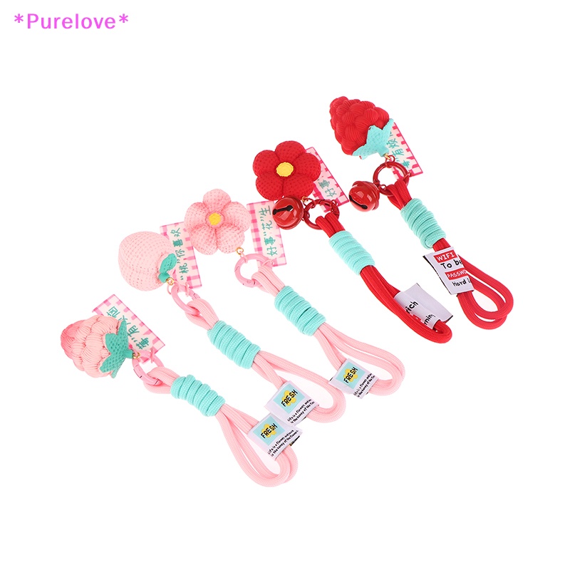 Purelove &gt; Móc Chìa Khóa Xe Hơi / Túi Xách Bằng Nhựa Resin Hình Quả Dâu Sáng Tạo Thích Hợp Làm Quà Tặng