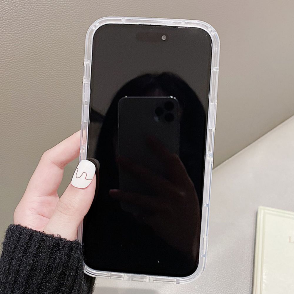 Ốp Điện Thoại TPU Mềm Chống Sốc Có Giá Đỡ Ẩn In Hình Mèo Hoạt Hình Dễ Thương Cho IPhone 11 12 13 14 Pro Max