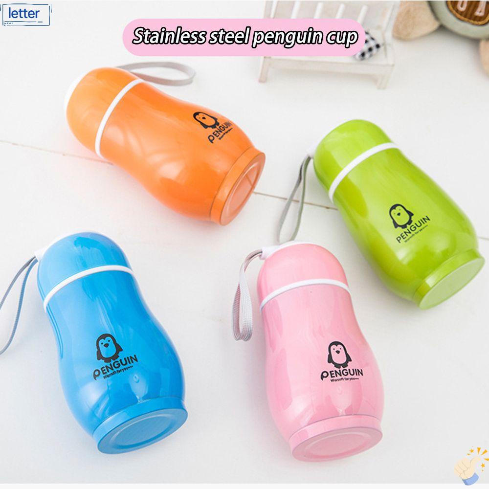 LET Bình Nước Giữ Ấm Chân Không Chống Bỏng 300ml Hình Chim Cánh Cụt