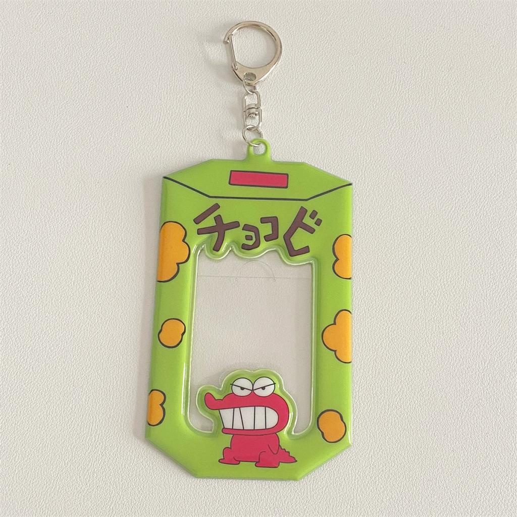 Ví Đựng Thẻ 3 inch Họa Tiết Cậu Bé Bút Chì Shin-chan Dễ Thương