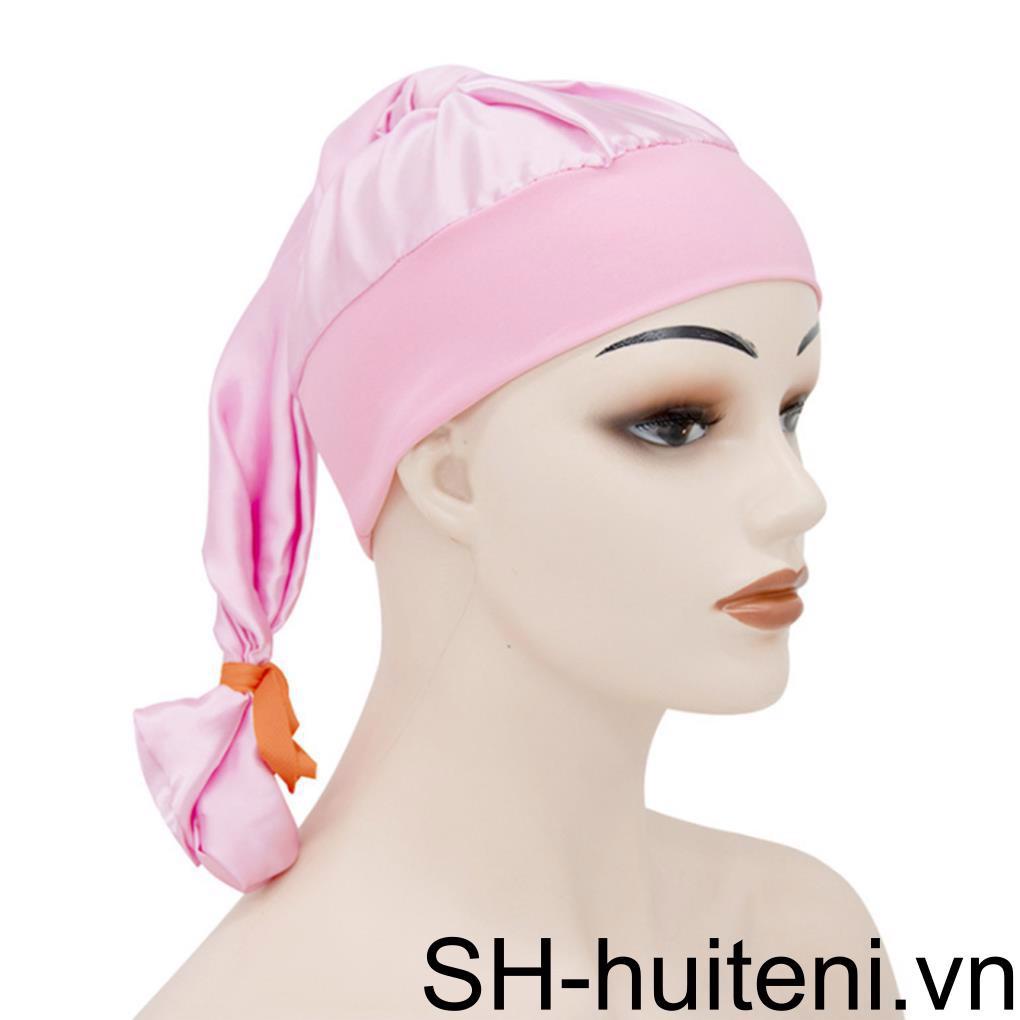 Mũ Trùm Tóc Bằng Polyester Bản Rộng Che Phủ Tóc Xoăn Cho Salon Làm Đẹp