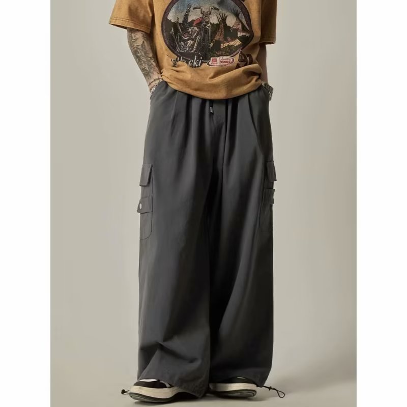 Quần Dài Nhiều Túi Phong Cách Đường Phố Cá Tính Cho Nam