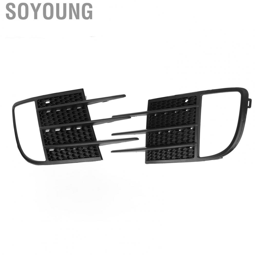 Soyoung Fog Light Grille Cover Grill Front Left High Hardness 5K0853666C Strong Protection for Mk6 GTD