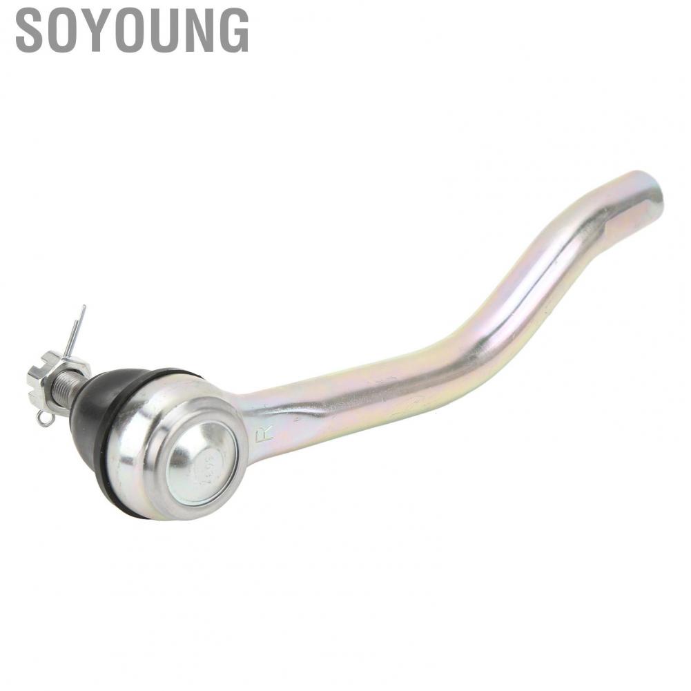 Soyoung Outer Tie Rod End Assembly Rustproof Reduce  101‑5833 Stable Performance Metal Alloy for Cars