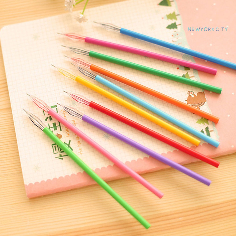 Set 12 Ruột Bút Mực Nhiều Màu Sắc