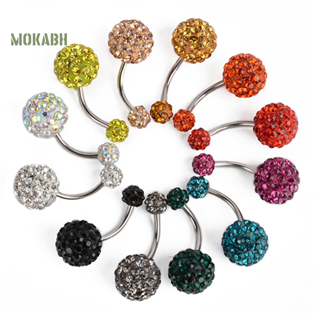 Khuyên Rốn Đính Đá Thời Trang Dành Cho Nữ