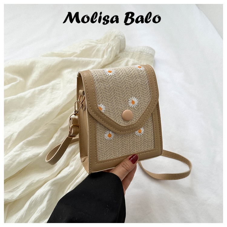 Molisa Túi xô Túi đeo chéo dễ phối cho nữ 2023 NEW L91T4F3