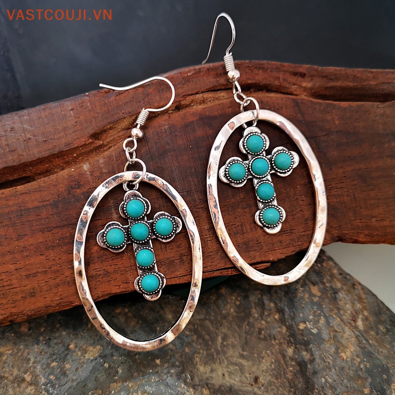 1 Đôi Khuyên Tai Nữ Phong Cách Vintage Xinh Xắn