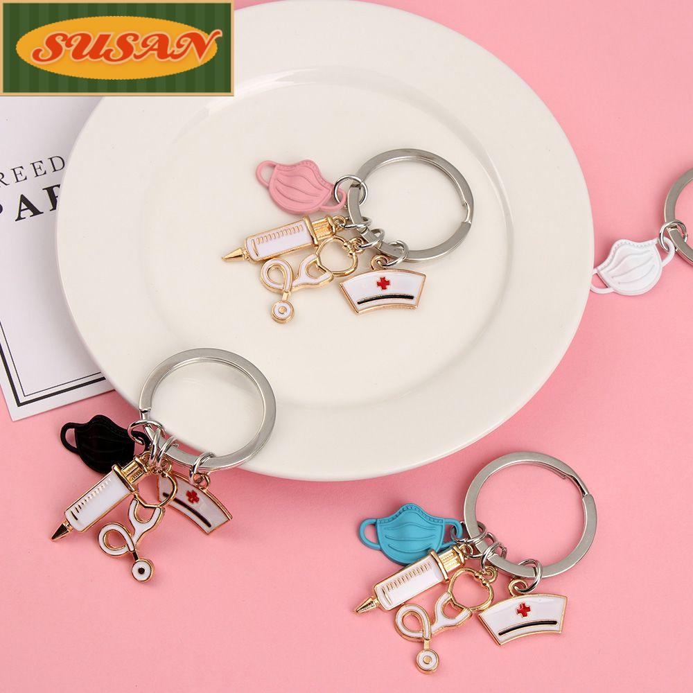 SUSANS Móc Khóa Hình Nón Y Tá Thời Trang