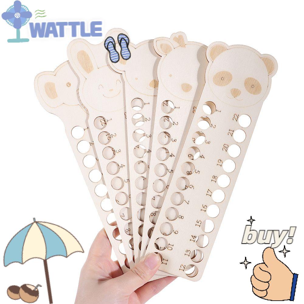 WTTLE Dụng Cụ Quấn Chỉ Thêu Chữ Thập Thủ Công Bằng Gỗ