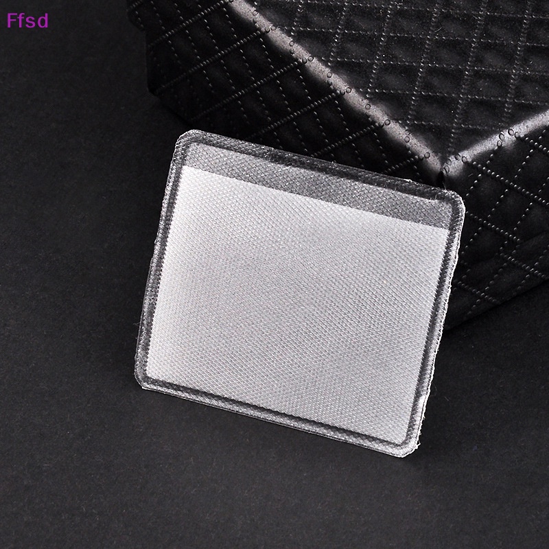 {Ffsd} Set 100 Túi Nhựa Trong Suốt Tự Dính Để Trưng Bày Trang Sức