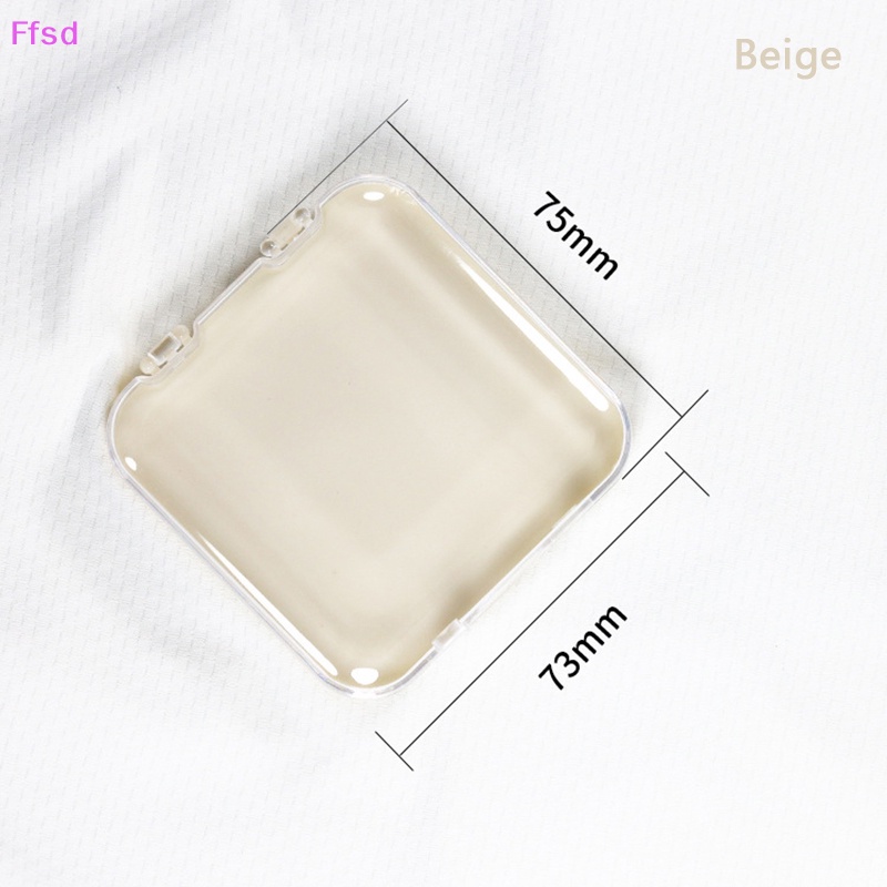 {Ffsd} Hộp Nhựa Trong Suốt Đựng Móng Tay Giả Dạng Nhấn Đựng Trưng Bày DIY * Bán Chạy