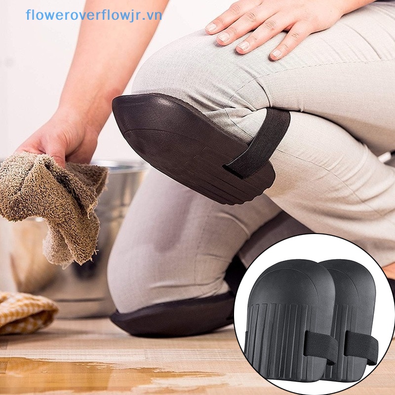 1 Cặp Đệm Bảo Vệ Đầu Gối Bằng Xốp Mềm Linh Hoạt An Toàn