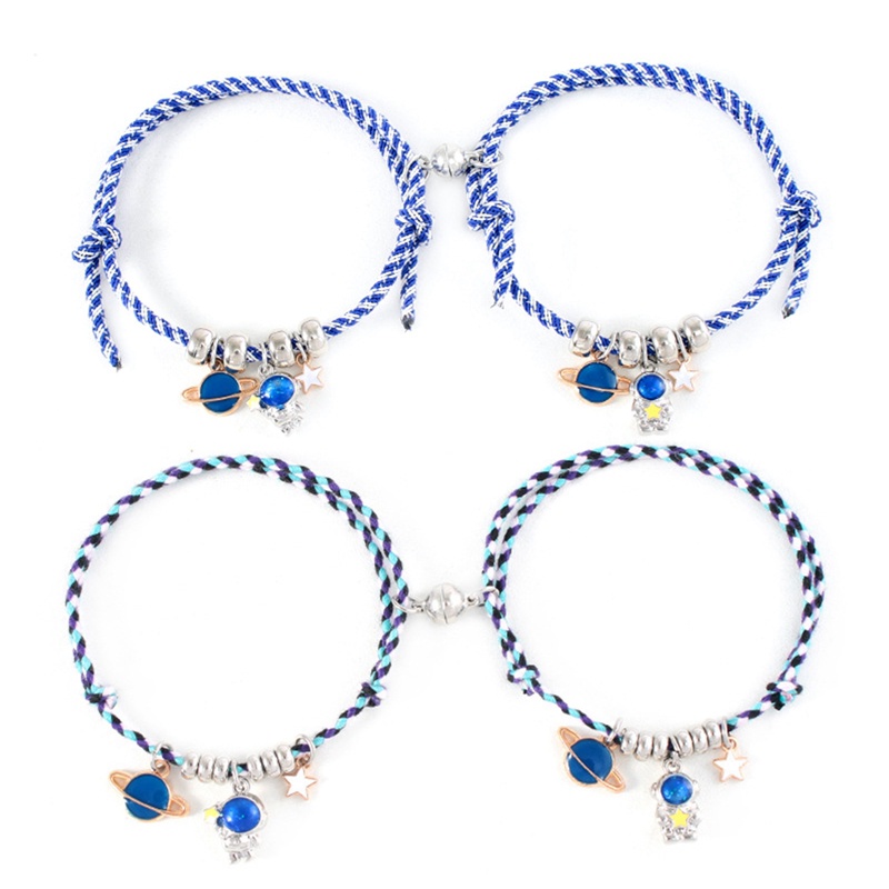 Ygt Set 2 Vòng Tay Phi Hành Gia Nhiều Lớp Có Thể Điều Chỉnh Kích Thước