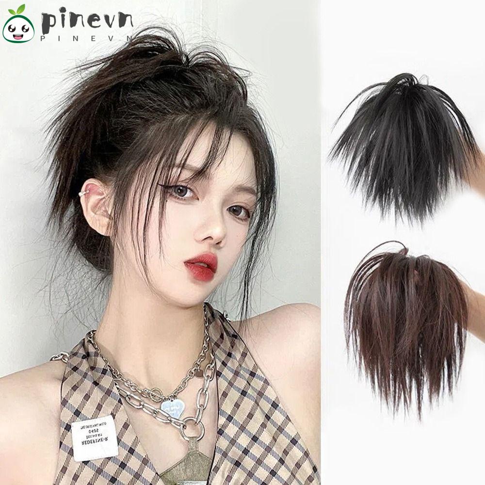 PINEVN Kẹp Tóc Giả Thẳng Co Giãn Thời Trang Cho Nữ