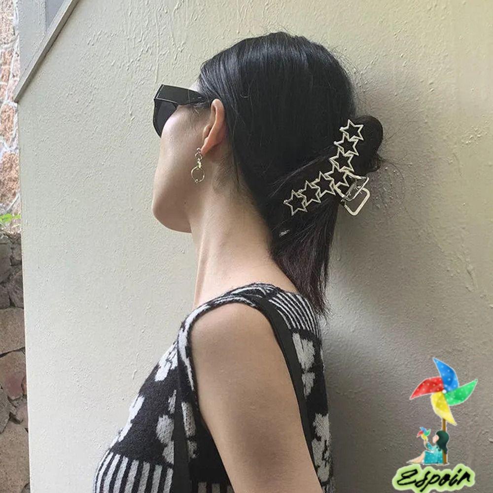 ESPO Khuyên Tai Hình Cá Mập Thời Trang Thu Đông Cá Tính