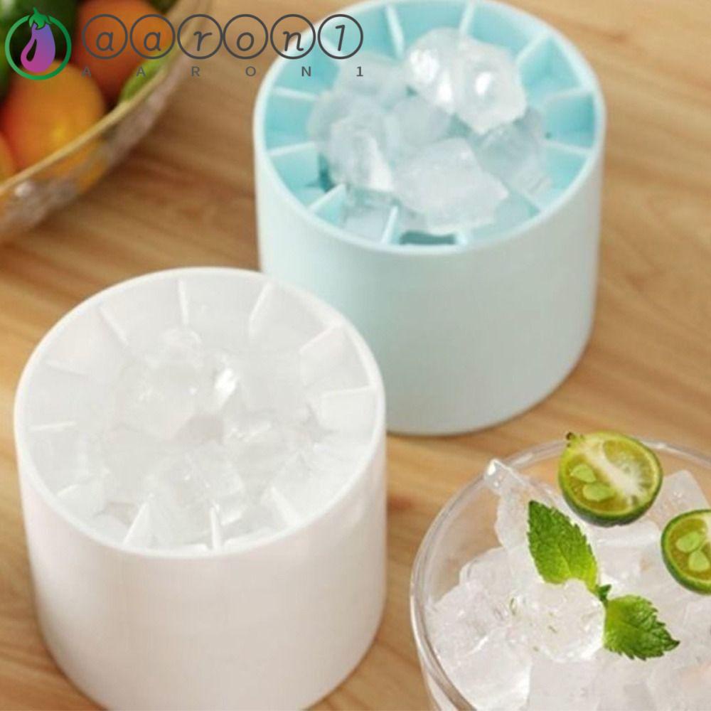 AARON1 Khay Làm Đá Viên Mini Bằng Silicone Hình Trụ