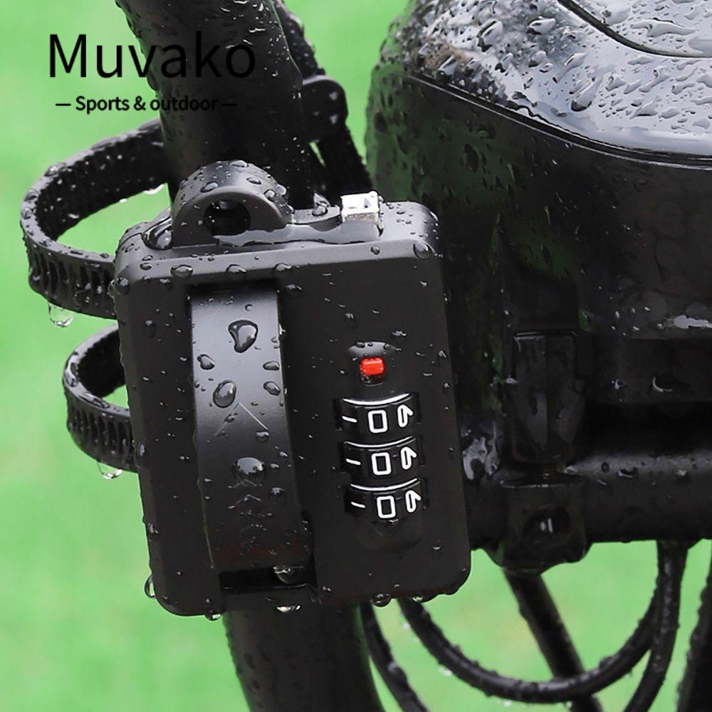 MUVAKO Móc Treo Mũ Bảo Hiểm Đa Năng Có Mật Khẩu Tiện Dụng