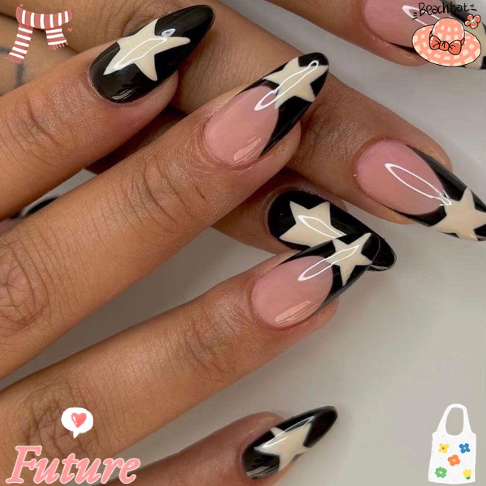 Set 24 Móng Tay Giả Có Thể Tháo Rời