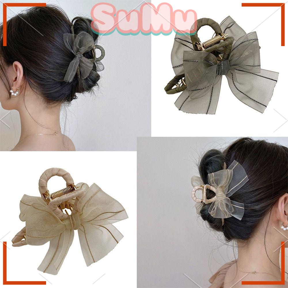 SUMU Kẹp Tóc Cỡ Lớn Thiết Kế Ngọt Ngào Thời Trang