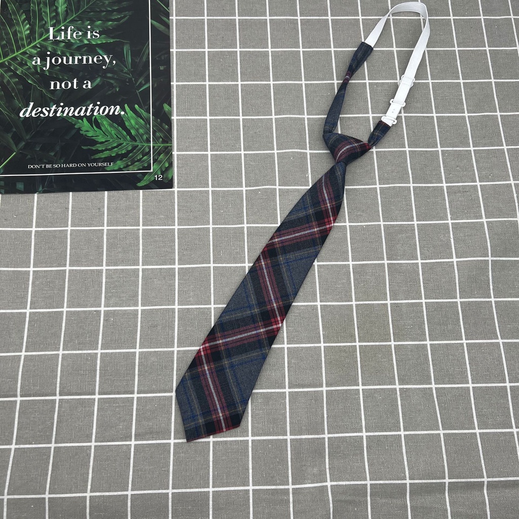 Cà Vạt Nơ Ngắn Màu Nâu Dễ Thương Xinh Xắn