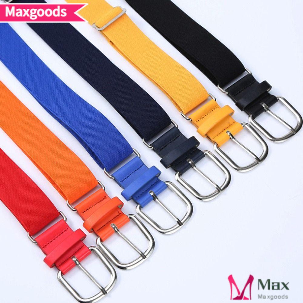 MAXG Thắt Lưng Bóng Chày Co Dãn Điều Chỉnh Được Kích Cỡ Cho Bé