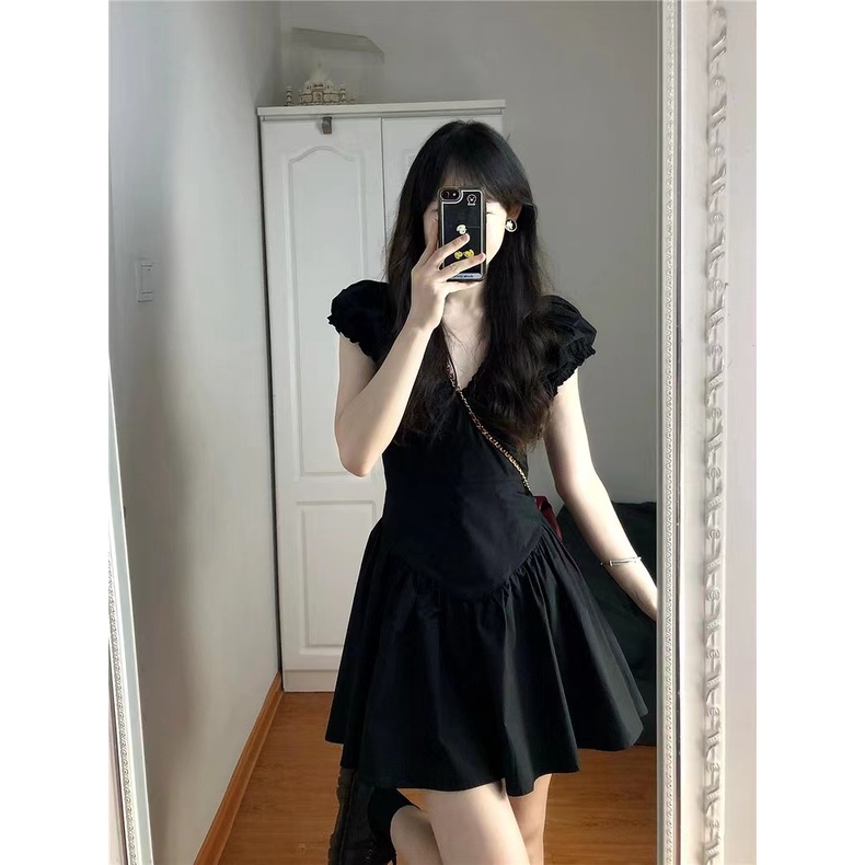 Đầm Múa Ba Lê Màu Trắng Phong Cách Pháp Thời Trang Mùa Hè 2023 Mới Cho Nữ