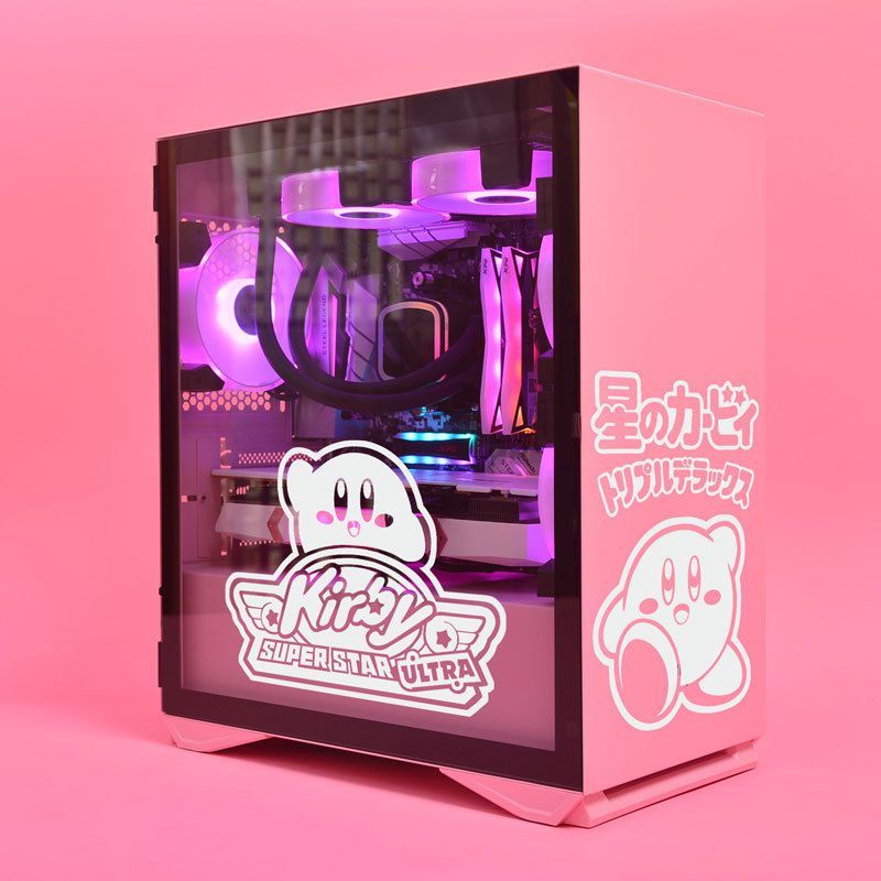 Nhãn Dán kirby chassis Chống Thấm Nước Có Thể Tháo Rời Trang Trí Máy Tính Bảng